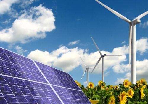 近日風電、光伏股迎來一波高開大漲