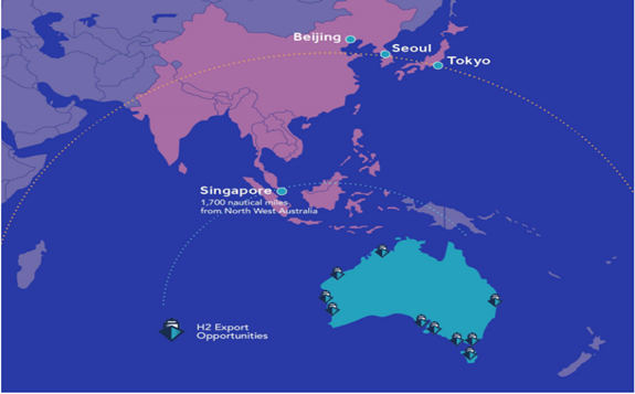 為世界上第一艘壓縮氫氣船揭幕設計