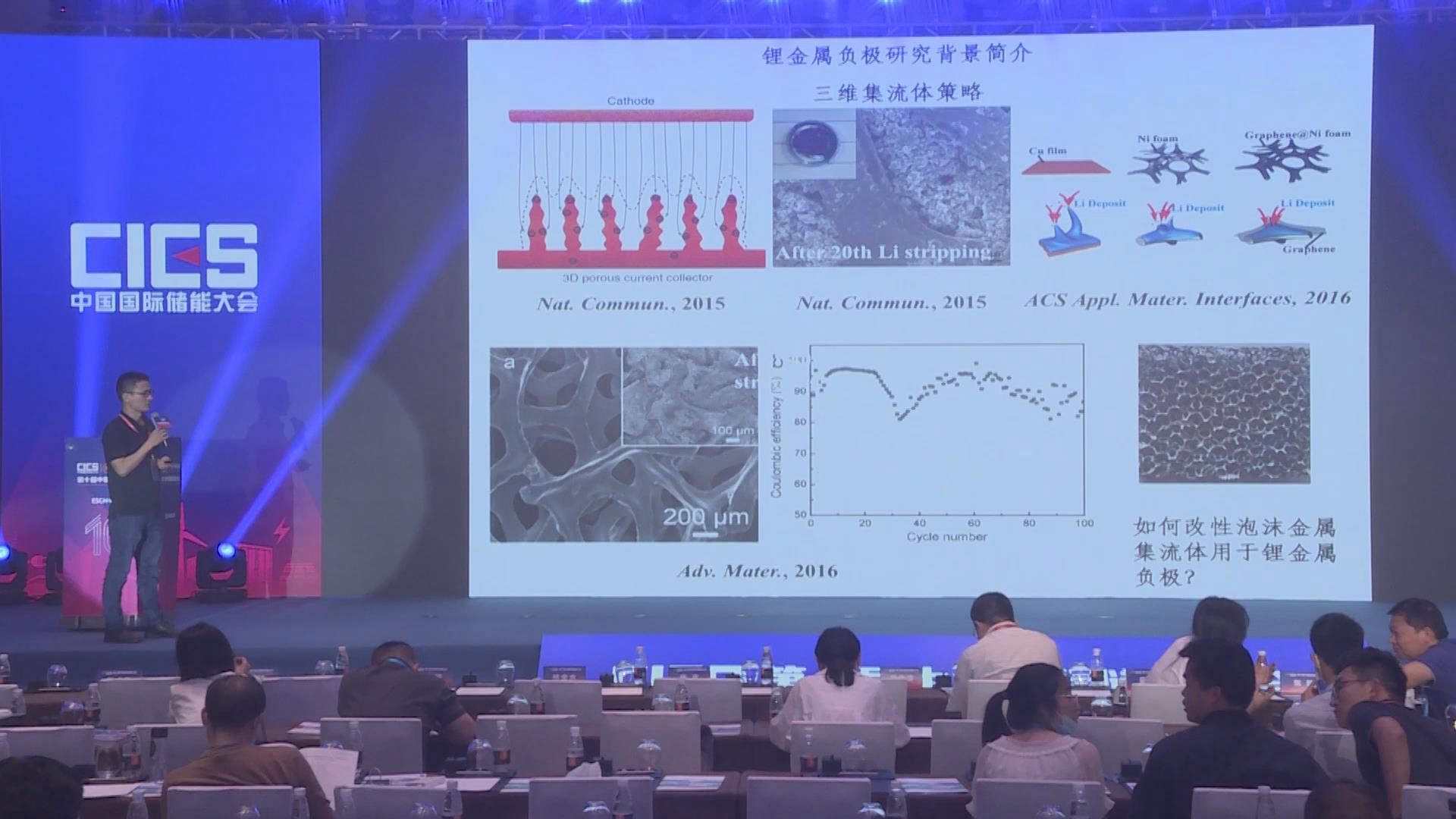 施志聪：表面工程改性三维多孔骨架用于锂金属负极