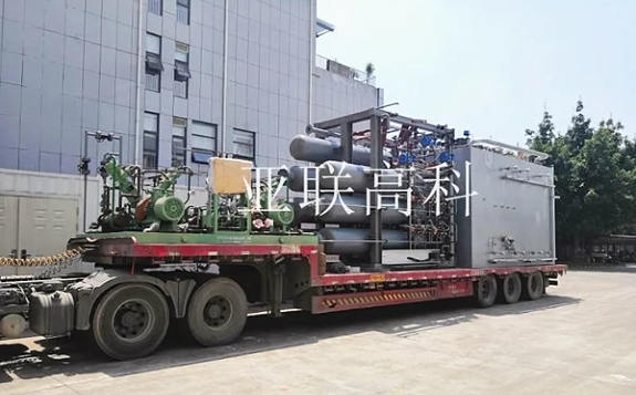 國內首套一體化天然氣制氫裝置開車調試成功！