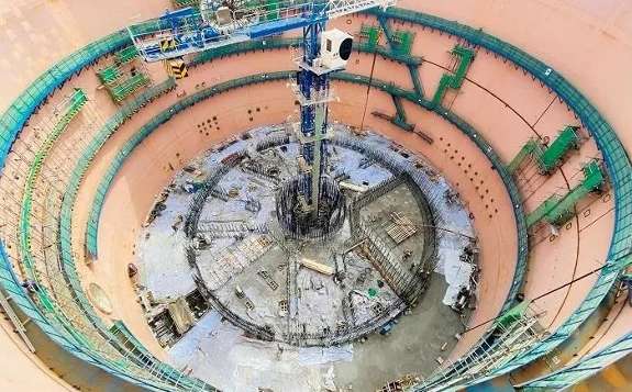 华龙一号漳州核电1号机组反应堆厂房0m板浇筑顺利完成