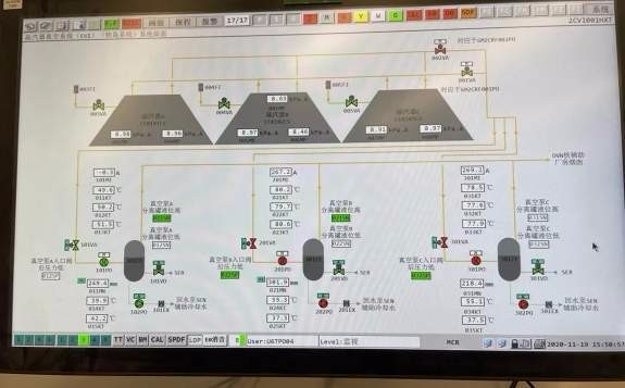 田灣核電項目6號機組抽真空試驗一次成功