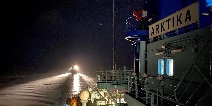 俄羅斯新型核動力破冰船“北極”號完成首次任務