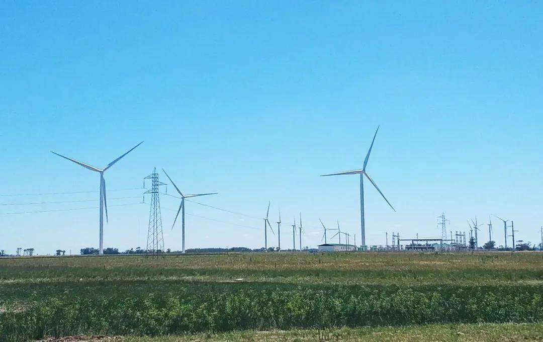 金风科技在阿根廷的米拉马尔风电场项目正式进入商业运营期