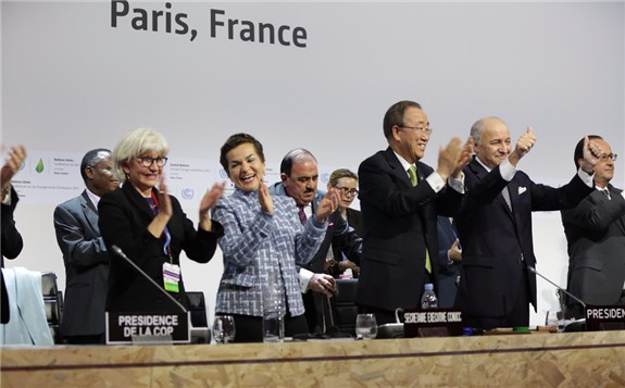 中国对执行《巴黎协定》发挥关键作用