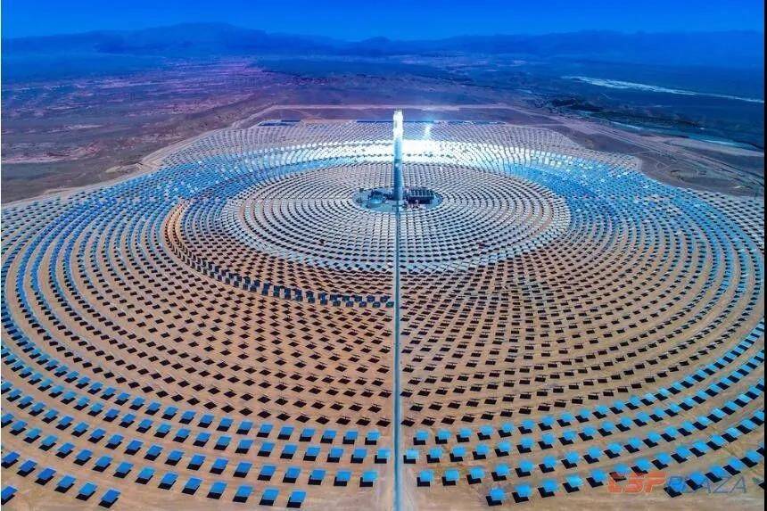 摩洛哥努奥三期150兆瓦塔式光热电站项目纪实