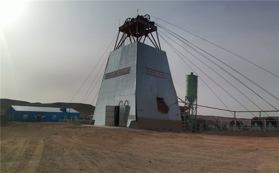 中煤三建二十九處提前竣工砂墩子煤礦西部立風(fēng)井井筒工程