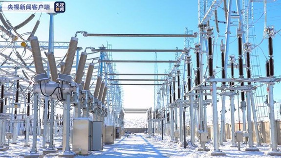 蒙东锡林郭勒锡林浩特500千伏输变电线路工程送电成功