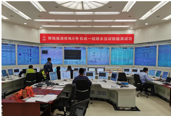 華龍一號示范工程——中核集團福清核電6號機組完成冷態性能試驗