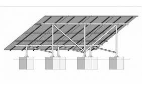 國家能源集團新型光伏支架助力復雜地形電站建設