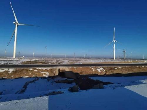 马鬃山第一风电场运营渐入佳境，单日发电量再创新高
