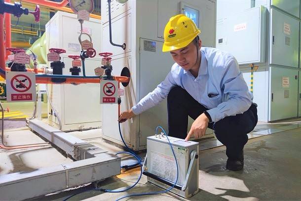 福建鴻山發電公司持續加強氫氣系統安全管控