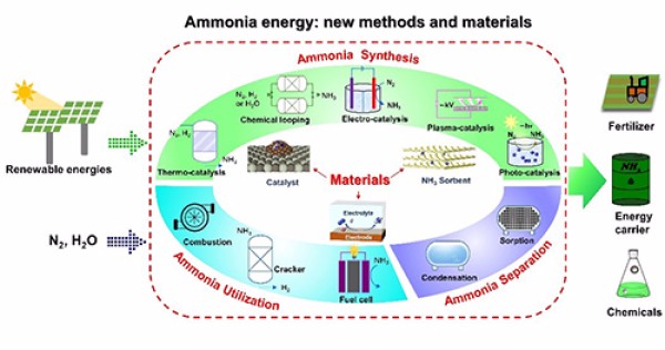 氨基能源存儲與轉化新材料和新方法研究獲進展