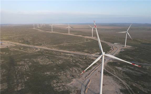 中亞最大風電場助力哈薩克斯坦新能源布局