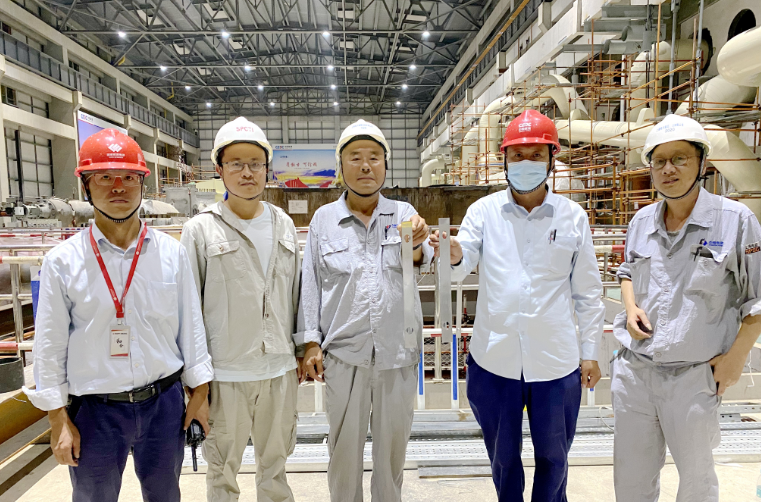国能（连江）港电有限公司顺利完成1号机组辅汽至除氧器及小机进汽管道吹管工作