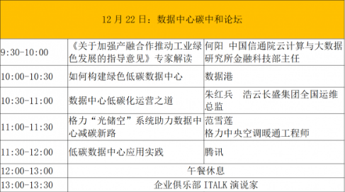 IDCC2021数据中心碳中和论坛议程公布！万国数据、数据港、浩云长盛、城地云计算、合盈数据……都要来