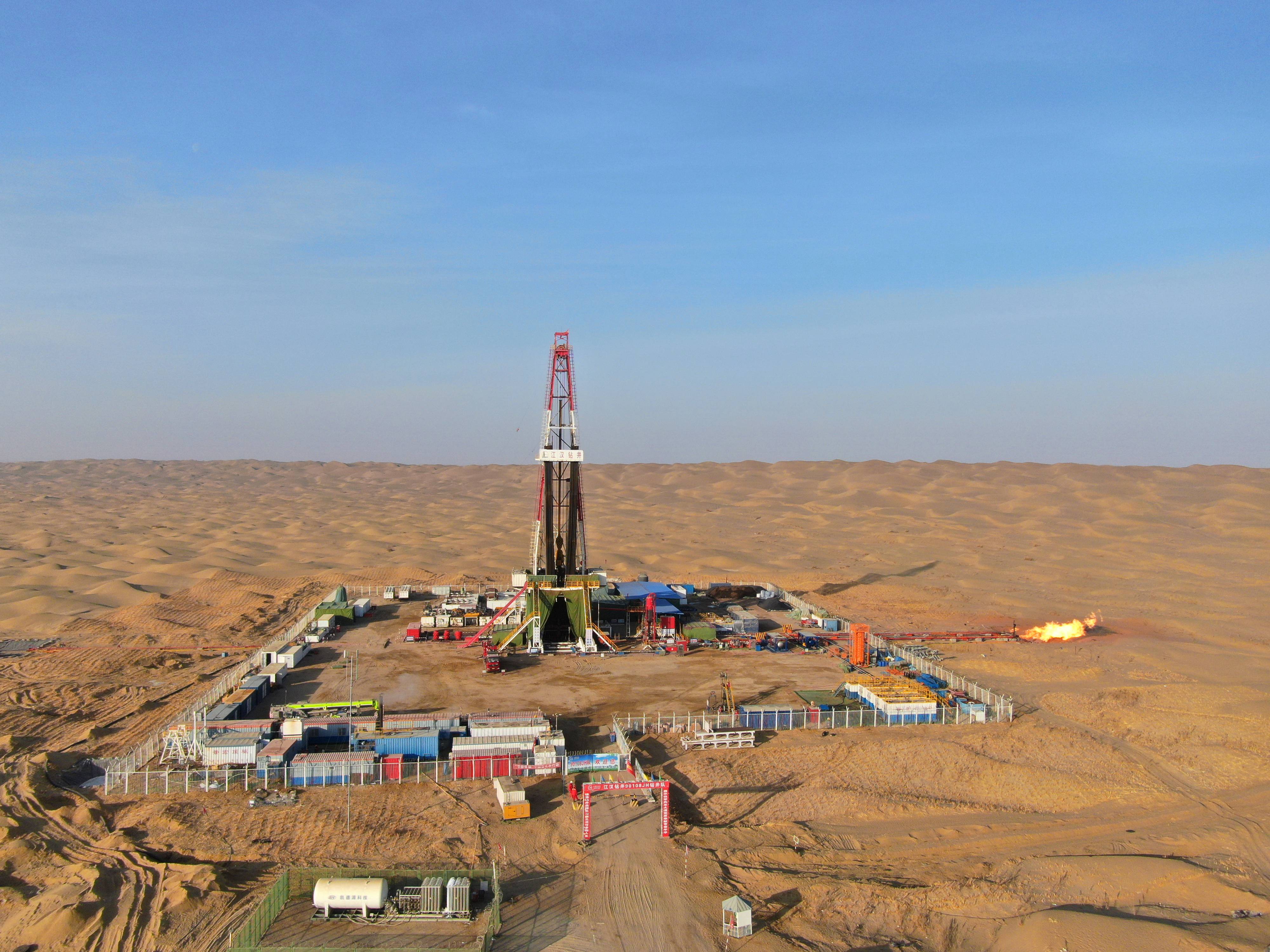 中国石化在顺北油气田新发现亿吨级油气区