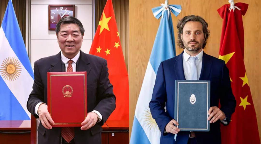 中国政府与阿根廷共和国政府签署共建“一带一路”谅解备忘录