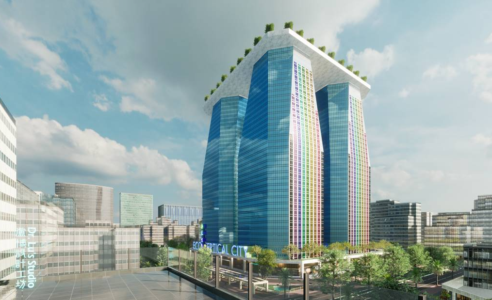 將建筑化身成巨型太陽能裝置藝術 打造低碳藝術城市