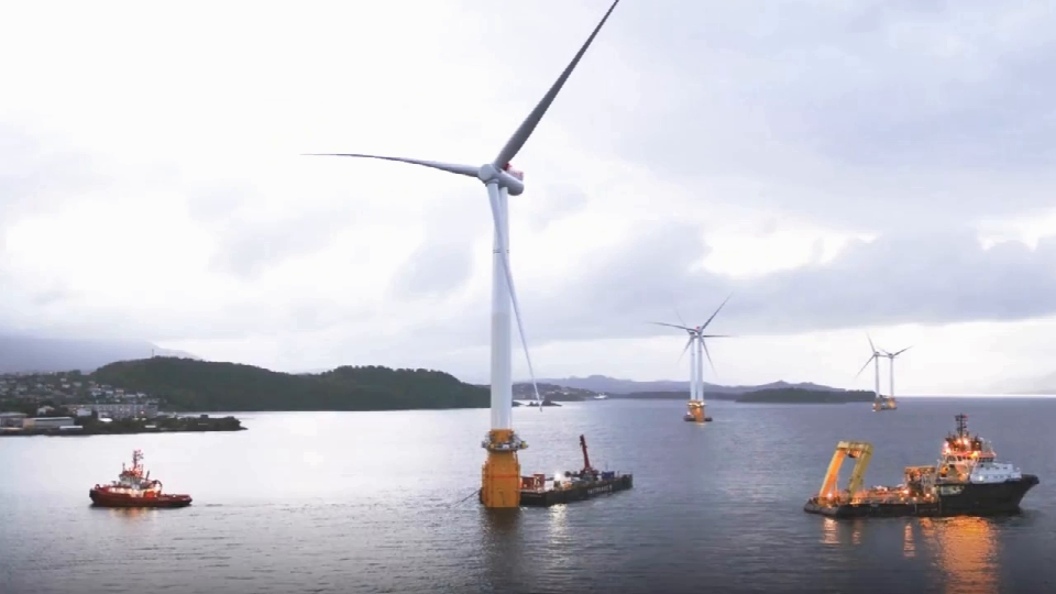 缓解欧洲能源紧张局势,法国将新建两座漂浮式海上风电场