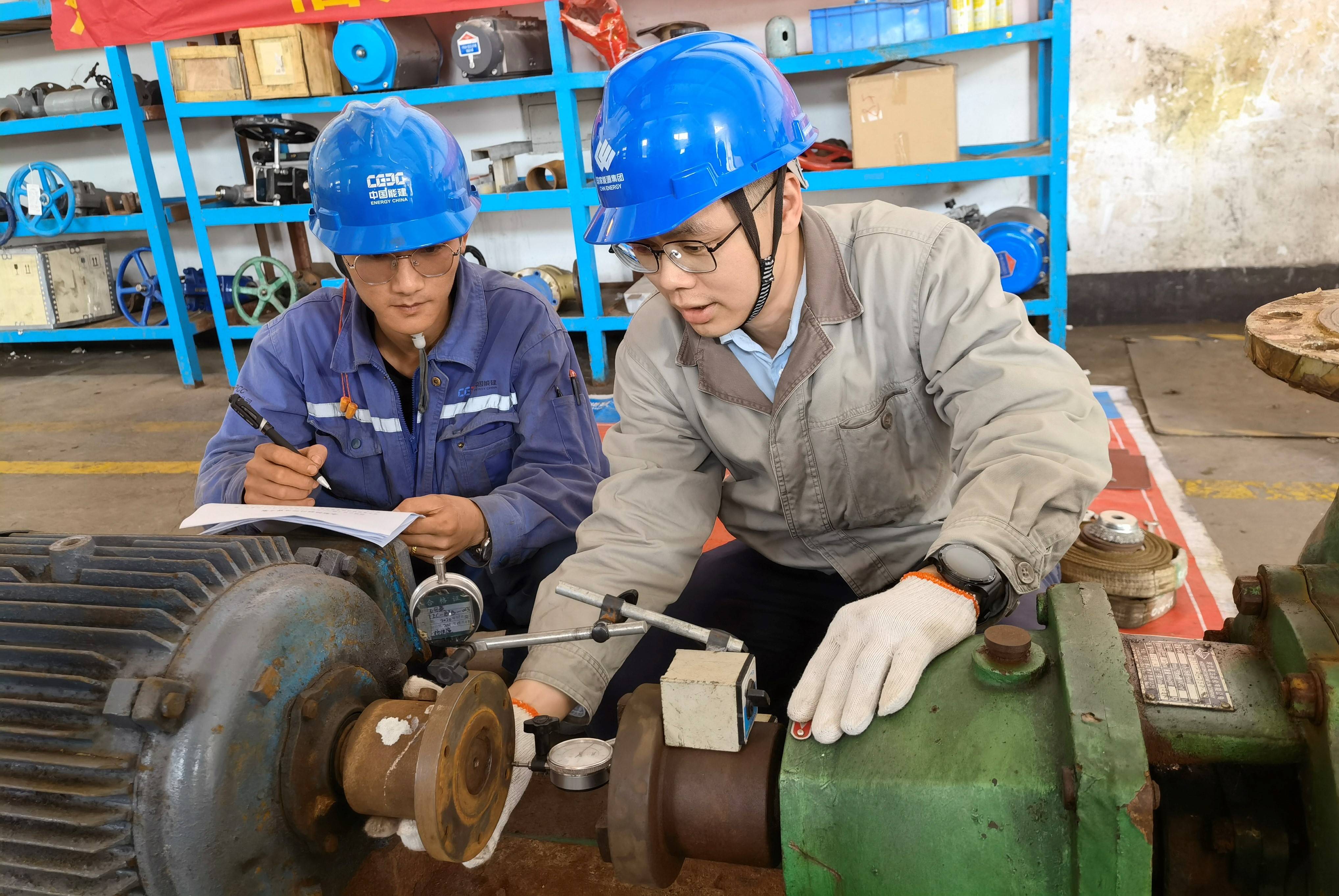 国能（福州）热电有限企业开展水泵检修技能竞赛强技能