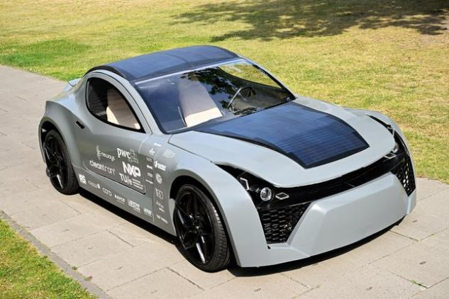 荷兰学生开发环保电动汽车 可在行驶时收集二氧化碳
