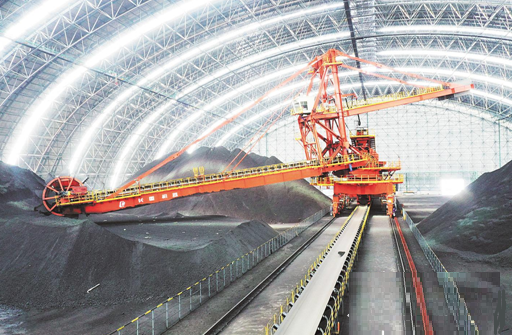 有效补充夏冬电煤供应 浩吉铁路新建300万吨储煤基地