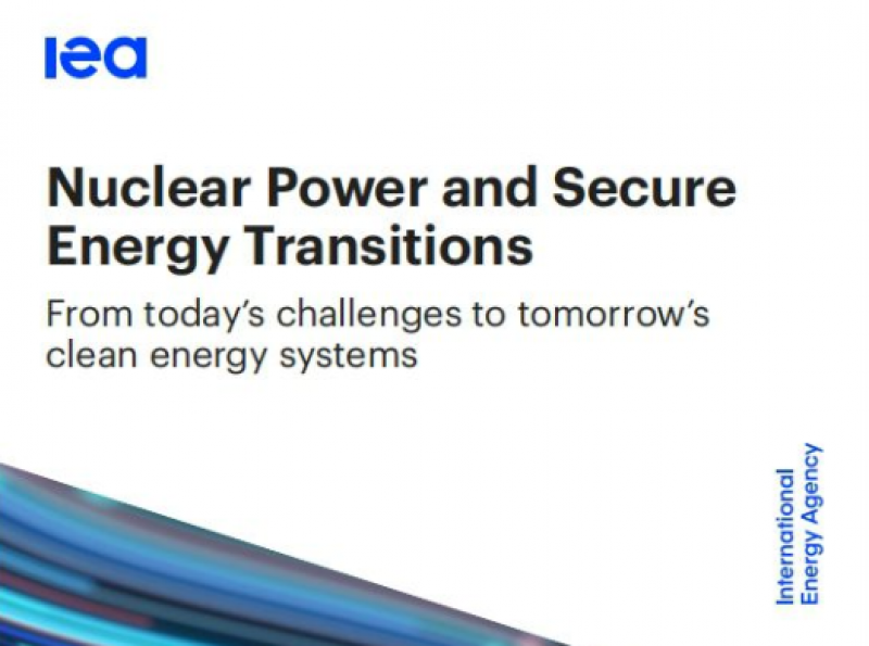 国际能源署发布《核能与能源安全转型》报告