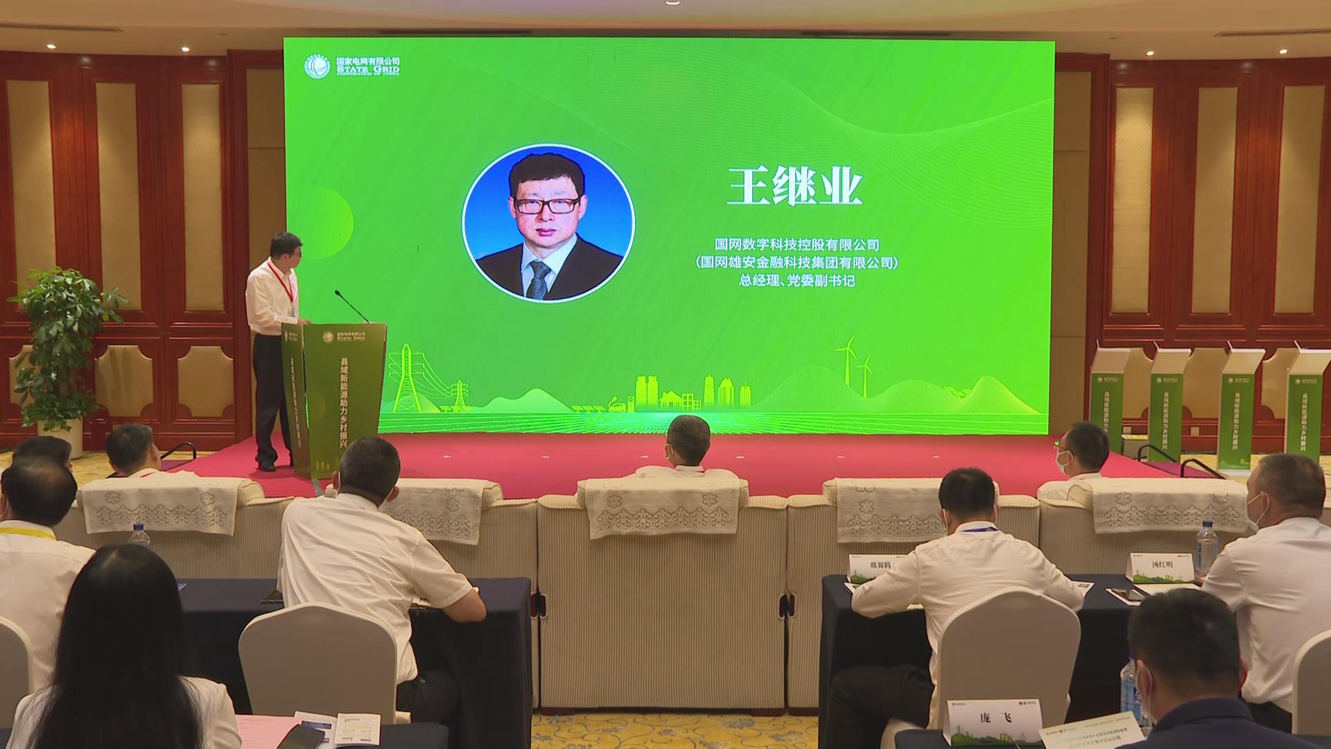 王繼業：數字科技賦能農村新能源高質量發展
