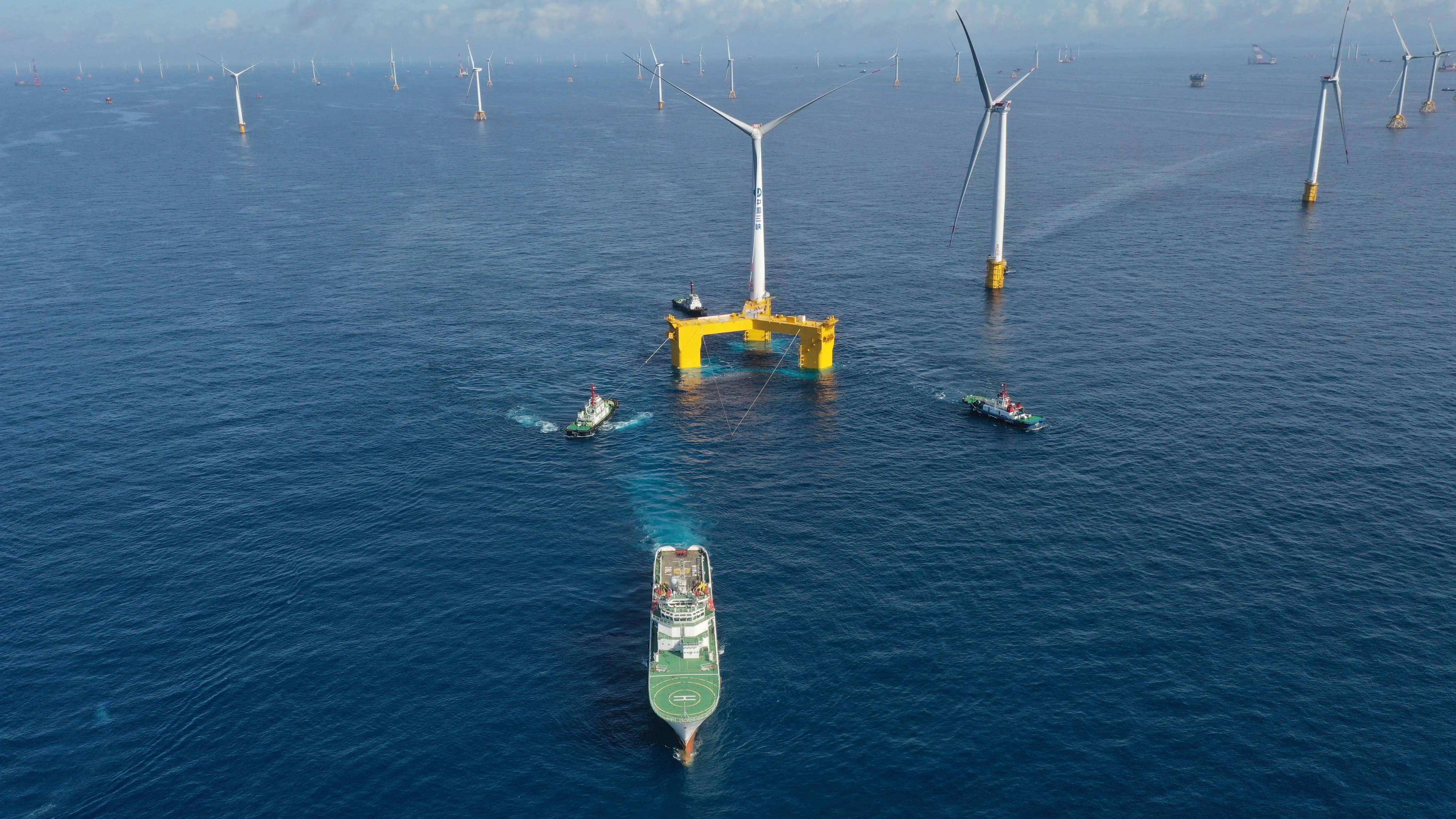 2026年中國漂浮式海上風電有望達500MW