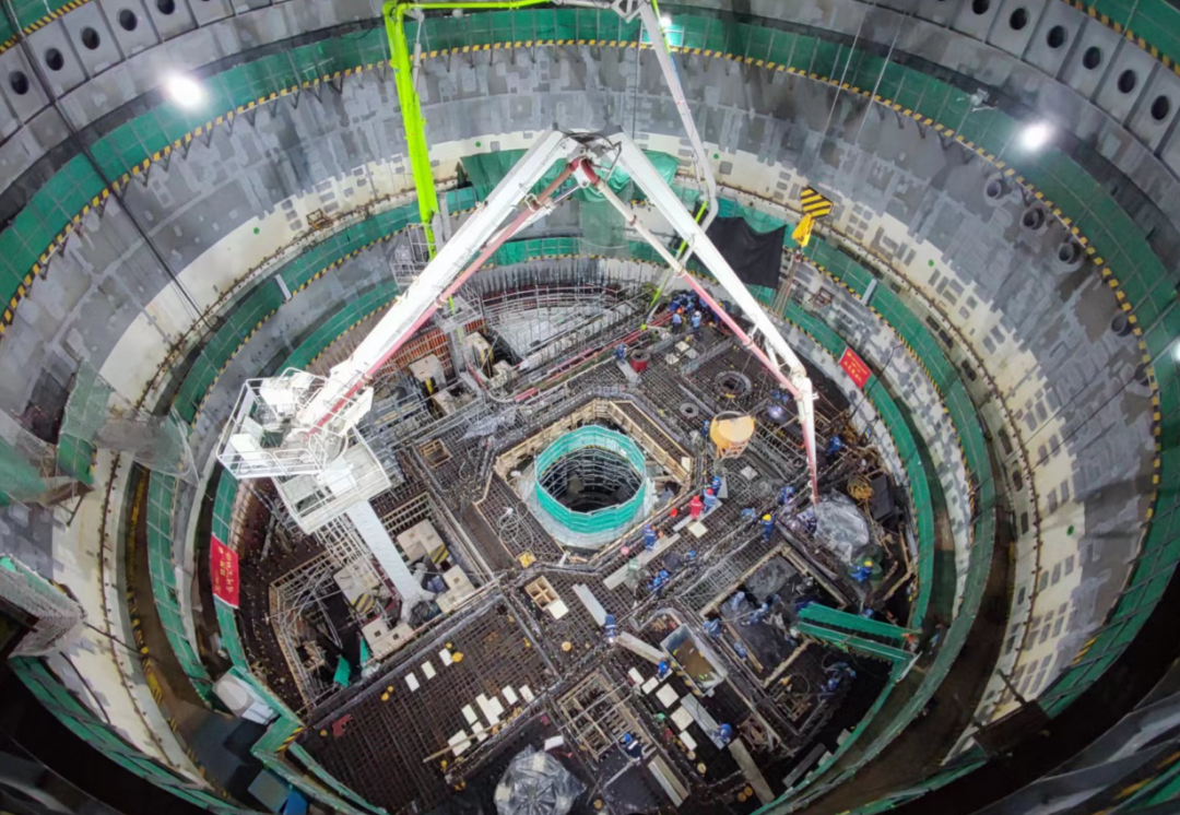 “玲龙一号”反应堆内部0米结构里程碑顺利完成