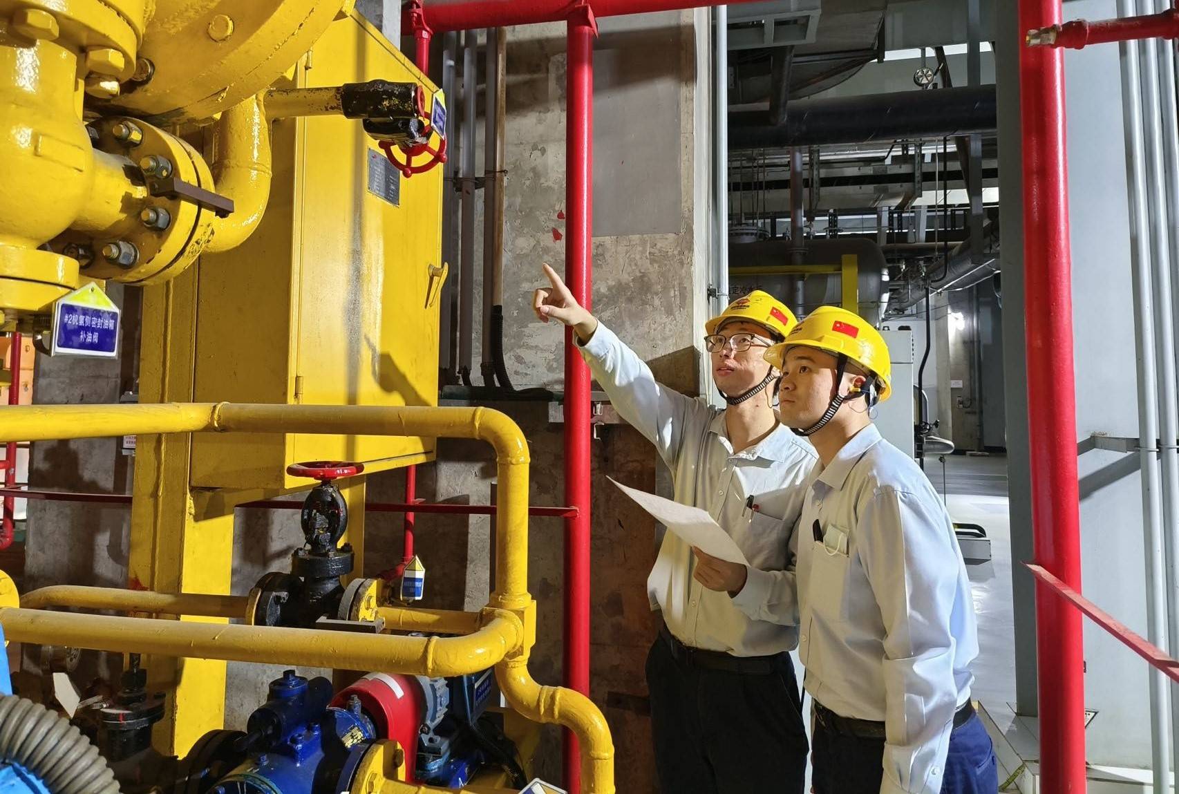 国能（福州）热电有限企业现场教学课堂提升青工技能水平