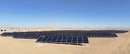 阿尔及利亚50兆瓦光伏项目电站并网成功