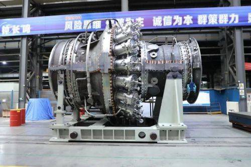 国产首台重型燃气轮机机组 通过72小时试运行