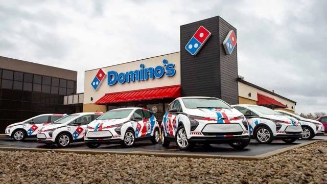 达美乐披萨订购800辆雪佛兰Bolt电动车
