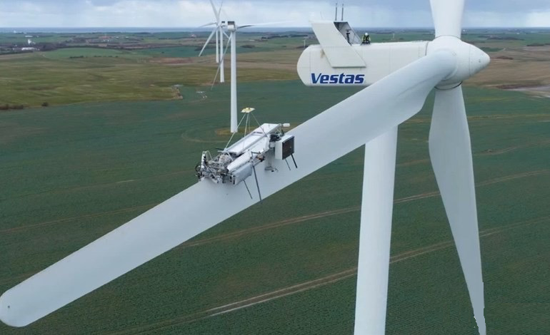 维斯塔斯推出一款风电叶片机器人，成立新公司独立运行