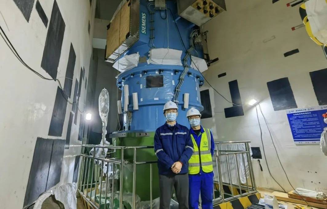 漳州1号机组首台主泵电机成功引入核岛