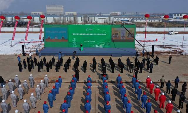 中国开建年产3万吨绿氢的项目