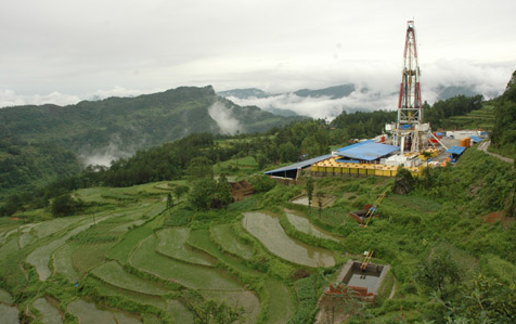 四川省岳陽(yáng)市安岳天然氣勘探開(kāi)發(fā)“火力全開(kāi)”