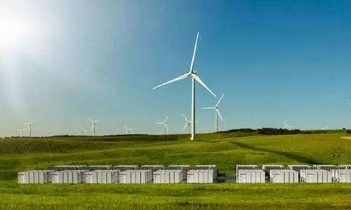 锡盟首个风力发电储能站项目建成投产