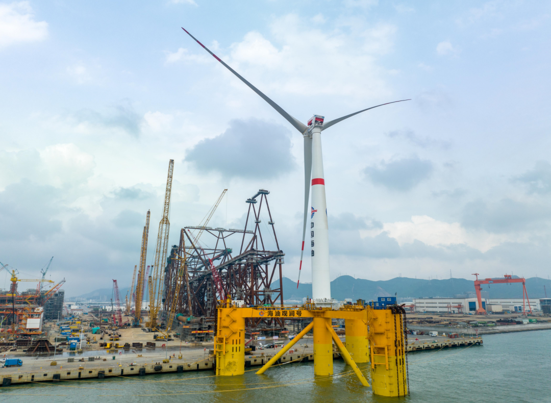 中国海油新能源业务重大突破：海上风电届的“王者”来了！