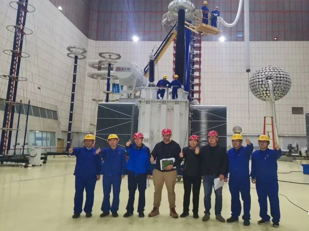 【聚焦“一带一路” 】中乌“一带一路”标杆项目首批产品完成出厂试验