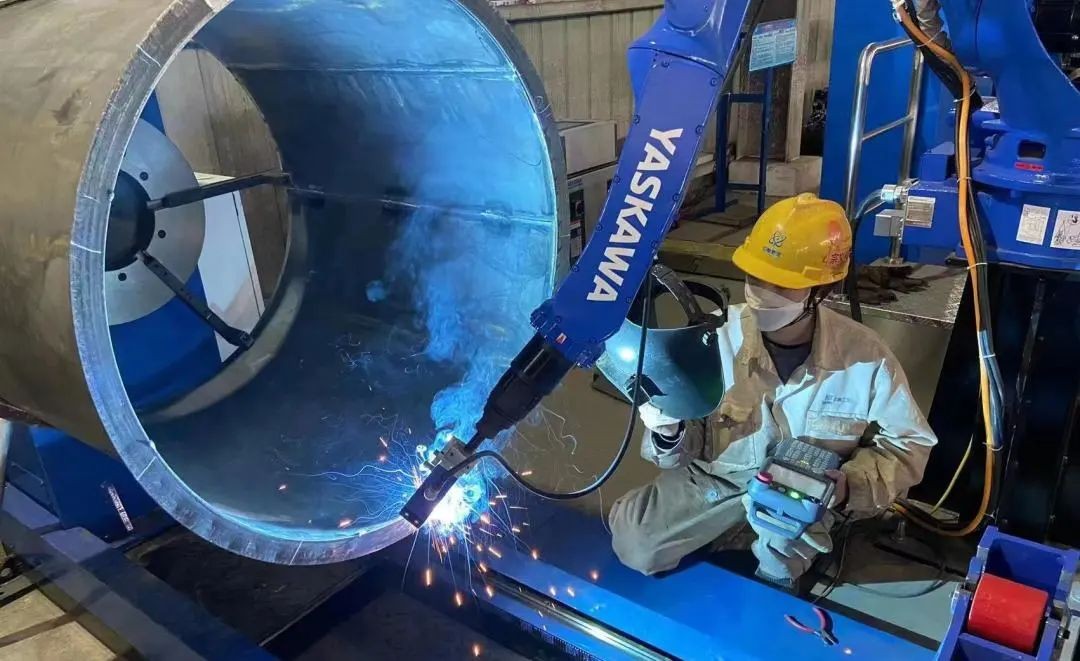 自動焊機器人工作站在田灣核電成功應用