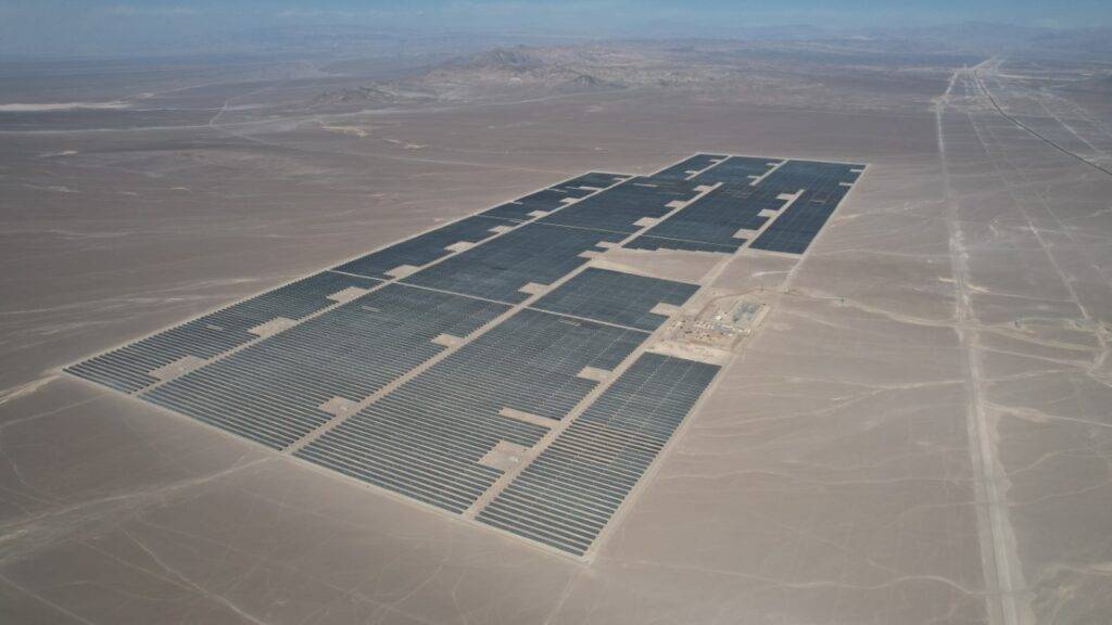 Engie在智利启动181.25 MW太阳能发电站