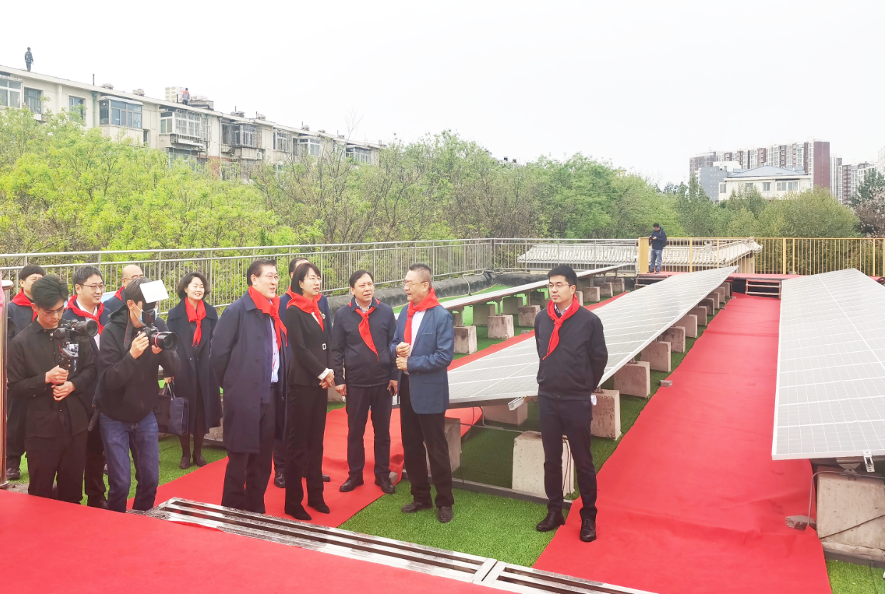 TP-北京首所碳中和示范校来了~丨天普新能源助力北京市大兴区第八小学创建北京市第一所碳中和试点校