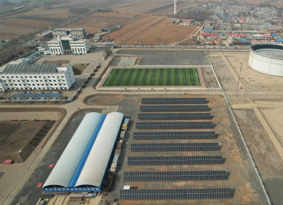 渤海油田首个兆瓦级光伏发电项目并网成功