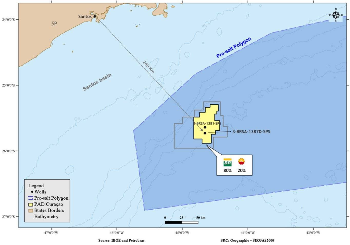 （区块巴西）巴西国家石油公司在巴西近海发现石油
