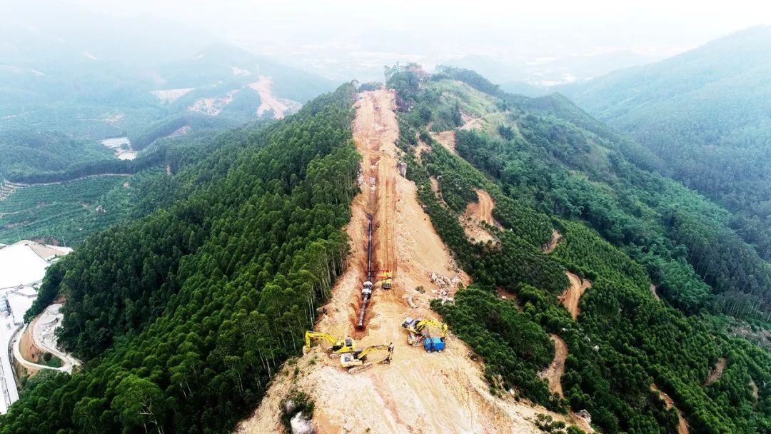 漳州LNG聯絡線工程順利完成中間交接驗收工作