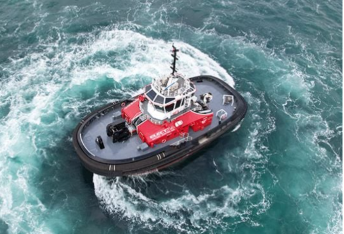 加拿大液化天然气项目迎来第一艘纯电池动力拖船