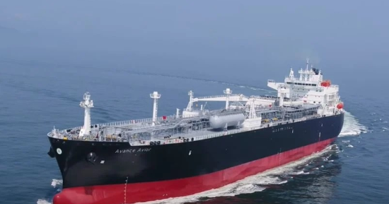 韩华海洋交付一艘9.1万立方米双燃料VLGC